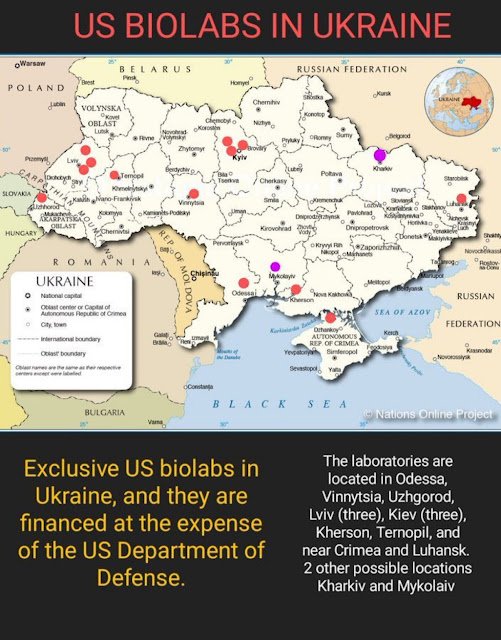 US biolabs in Ukraine. US biolabs in Ukraine.